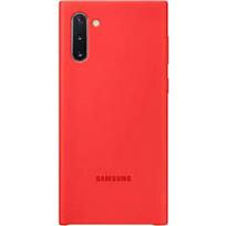 Samsung Note 10 silikoninis dėklas, raudonas