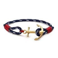Apyrankė - Tom Hope - Atlantic One 24K - Auksu padengtas žalvaris - Mėlyna ir Raudona - Unisex