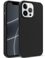 iLike Apple iPhone 14 Plus matinis galinis dėklas, juodas