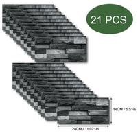Granito efekto plytelių lipdukai, 14,0 *27,99cm*21vnt
