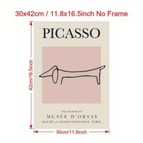 Drobė taksų menas, 29,97*41,91cm be rėmelių