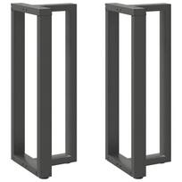 Baro stalo kojos, t formos, 2 vnt., 50x35x(100-101)cm, plienas