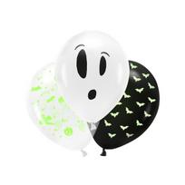 UV balionai BOO! 27 cm, mix, 3 vnt