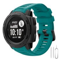 Silikoninis dirželis Garmin Instinct,  Tamsiai mėlyna