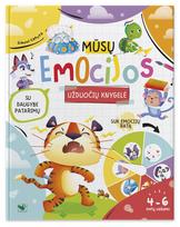 Mūsų emocijos. Užduočių knygelė 4-6 metų vaikams