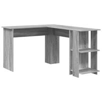 Pilkas kampinis stalas Pilkas sonoma MDF Standartinis