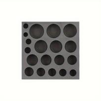 Grafito liejimo forma metalams, 19 tinkleliai