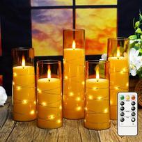 LED žvakių rinkinys su laikmačiu