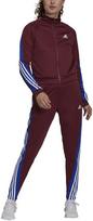 Sportinis kostiumas moterims Adidas W Teamsports Ts Burgundy H24122, raudonas