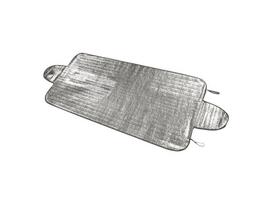 Automobilio priekinio stiklo antifrizo folijos danga 150x70cm CARPOINT 1710360