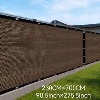 HDPE saulės apsaugos tinklas, 2,3 M*7M–90,5 colio × 275,5 colio (5,3 uncijos)
