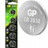 GP elementai CR2032, LITHIUM 3V, 5 vnt