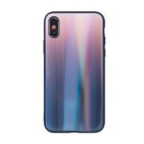 „GreenGo Apple iPhone 7 / 8“ „Aurora“ stiklo TPU rudas ir juodas dėklas