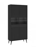 Vitrina Intermeble Barcelona 2D, juoda