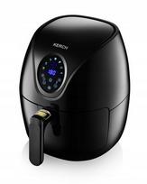 Oro gruzdintuvė KERCH EASY AIR FRYER, 4 l, 1500 W, juoda