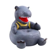 Vaikiškas pufas/kėdė - Pilkas DINO