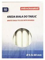 Mokyklinė kreida, 12 vnt., balta
