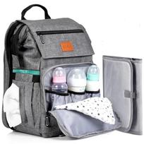 Kuprinė vaikiškiems daiktams Mommy Bag, grey