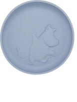 Silikoninė lėkštė Moomin, sky blue, 4+ mėn