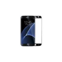 Samsung Galaxy S7 EDGE telefono ekrano juodos spalvos apsauginis stiklas