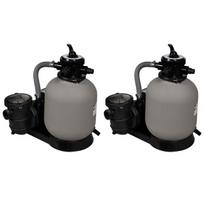 Smėlio filtro siurbliai, 2 vnt., 600w, 17000 l/val (2x90396)