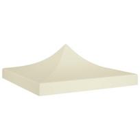 Proginės palapinės stogas, kreminės spalvos, 2x2m, 270 g/m²