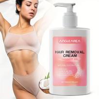 Anglearea kokosų aliejaus plaukų šalinimo kremas, 200ml.
