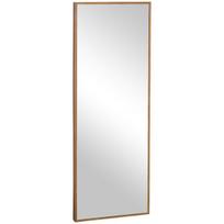 Sieninis veidrodis 125x45cm su mediniu rėmu, natūralus