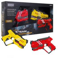 Lazeriniai šautuvai Laser Tag, raudonas/geltonas