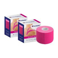 Kineziterapinis pleistras Nordeplast, rožinis