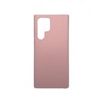 „Evelatus“ „Samsung Galaxy S22 Ultra Premium“ minkštas silikoninis dėklas, smėlio spalvos, su minkštu prisilietimu