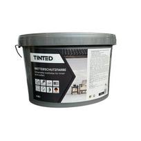 Medienos dažai lauko ir vidaus darbams Tinted Wetterschutzfarbe Ral7016, pilka, 10 l