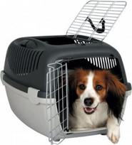 TRIXIE Capri 3 šunų transporto dėžė 40 ×38×61 cm Šviesiai pilka/pilka