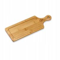 Wilmax serviravimo padėklas, 30x11 cm, Bambukinis serviravimo padėklas 30x11 cm