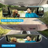 Kitbest automobilinis galinio vaizdo veidrodėlis, universalus panoraminis automobilio salono veidrodis, išgaubtas plataus kampo automobilinis veidrodis, užsegamas galinio vaizdo veidrodėlis, efektyvus aklosios zonos veidrodis automobiliams, visureigiams,