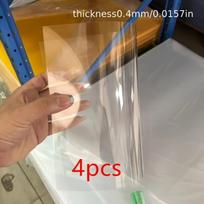 Lankstūs plastiko lakštai amatams, A4 (210 mm * 297 mm * 0,4 mm)