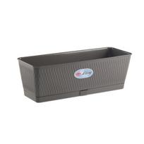 Gėlių dėžutė Liberty 50x18x16cm pilka