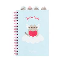 A5 užrašų knygelė - Pusheen - Tobulas meilė - Kieta viršelio - 4 skyriukai - Oficiali licencija