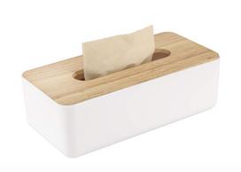 Medinė servetėlių dėžutė, 23x13x10 cm, 1 vnt.