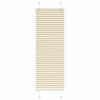 Plisuotas blind cream 40x150 cm audinio plotis 39,4 cm