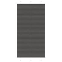 Plisuota žaliuze juoda 105x200 cm audinio plotis 104,4 cm