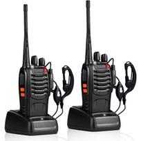 2 radijo stočių rinkinys BF-888S, Negru