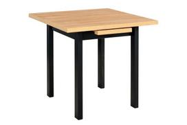 Virtuvinis stalas Drewmix DRE7MOG, rudas/juodas