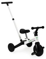 Daugiafunkcinis balansinis triratukas Ecotoys 2in1, baltas/juodas