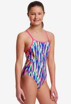 Funkita maudymosi kostiumėlis mergaitėms Piece Wing Tips FKS033G, įvairių spalvų, 176 cm