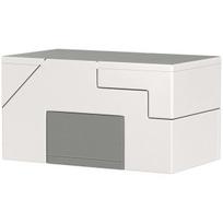 HOMCOM minkštos statybinės kaladėlės 2 putplasčio statybinių kaladėlių rinkinys milžiniškos statybinės kaladėlės statybinis žaislas putplasčio kaladėlės 1-3 metų vaikams odos imitacija EPE