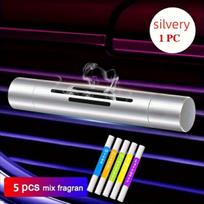 Automobilio Oro Gaiviklis Aromato Difuzorius Klipsas Dekoras , Sidabrinis