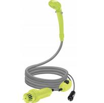 Turistinis dušas CampClean, 12V, žalias