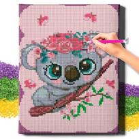 Deimantinė mozaika 5D Diamond Painting Oh Art! Koala, 20x30 cm