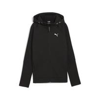 Laisvalaikio džemperis moterims PUMA EVOSTRIPE Full-Zip Hoodie PUMA Black - 68167001, juodas, XS